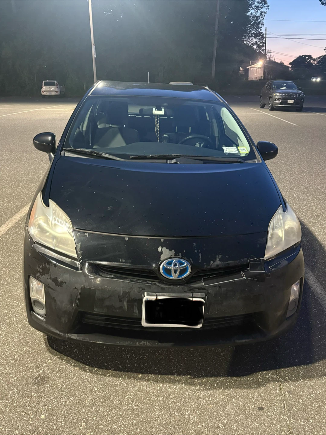 Black Toyota Prius