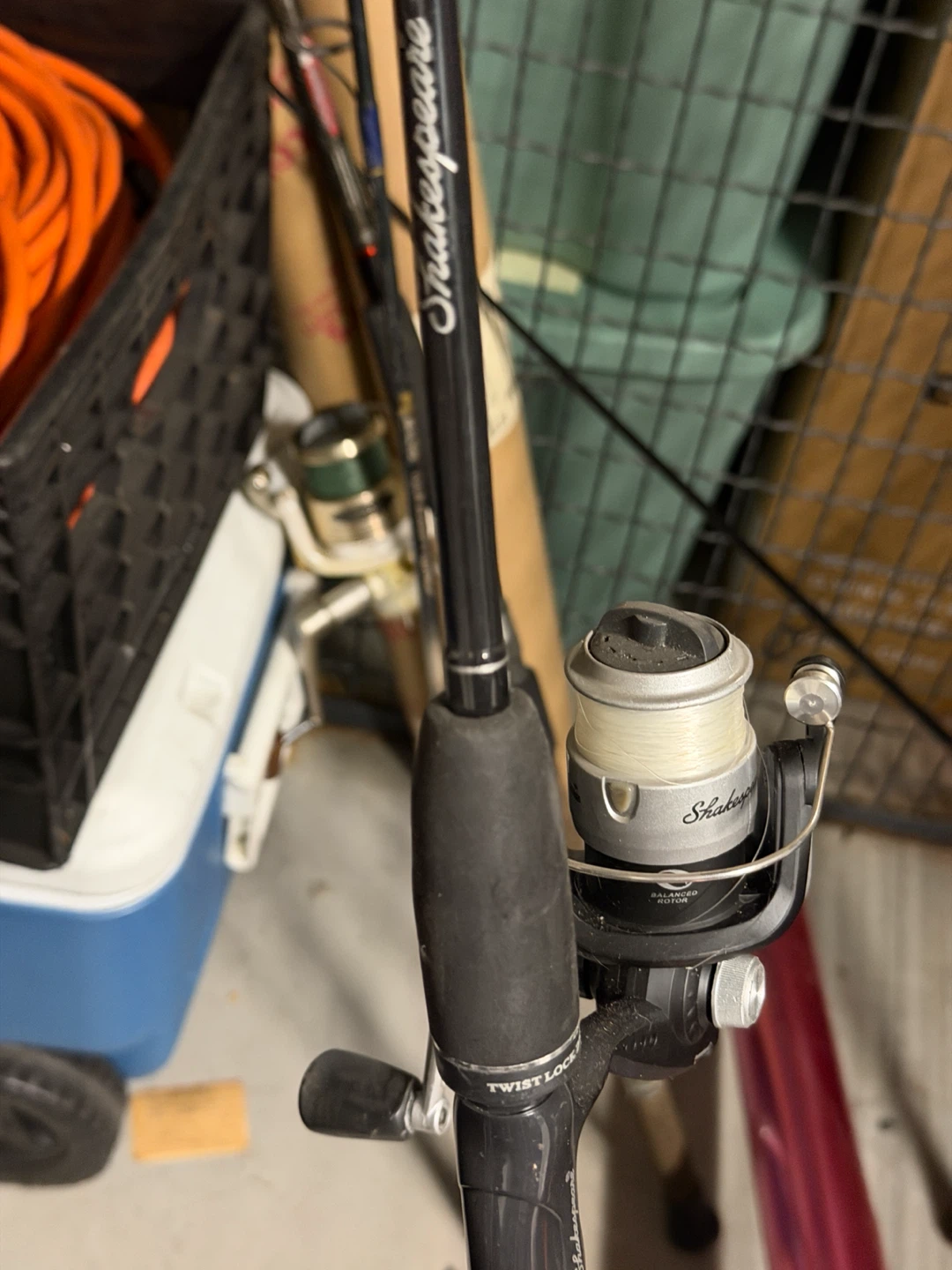 4 Fishing rods & 5 reels St. Croix, Shimano, Shakespeare & more - photo 3