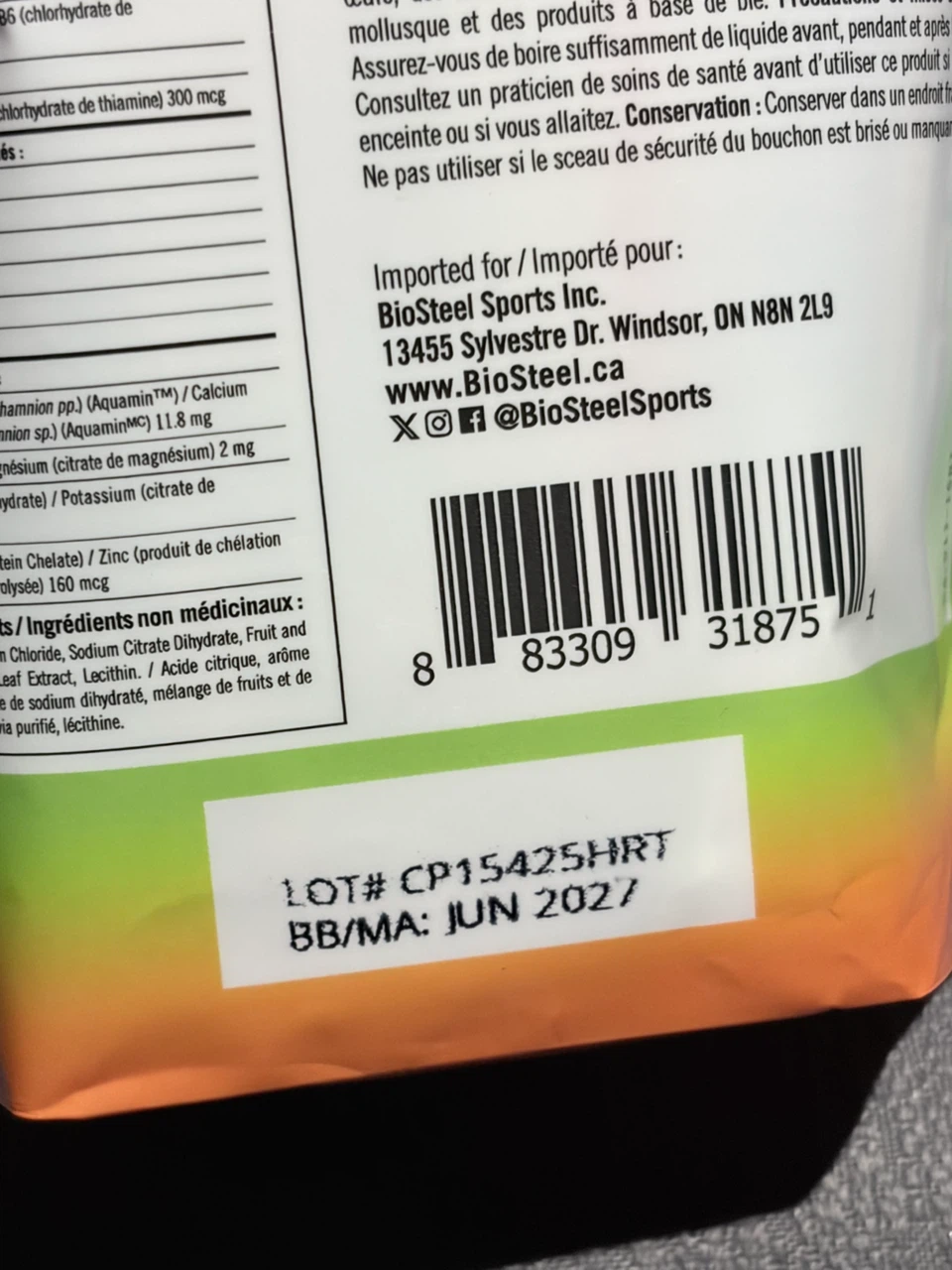 Biosteel Hydration Mix Rainbow Twist - photo 3