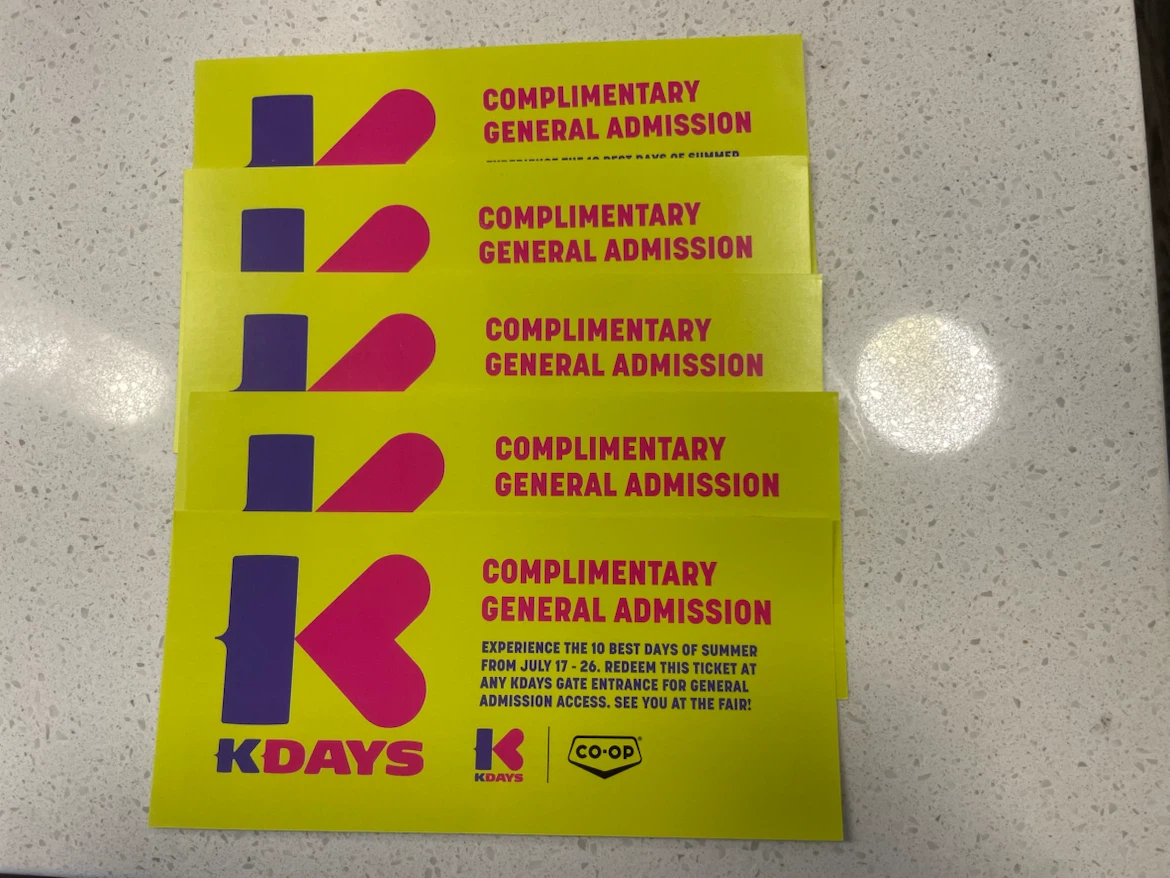 Kdays Admission Tickets - photo 2