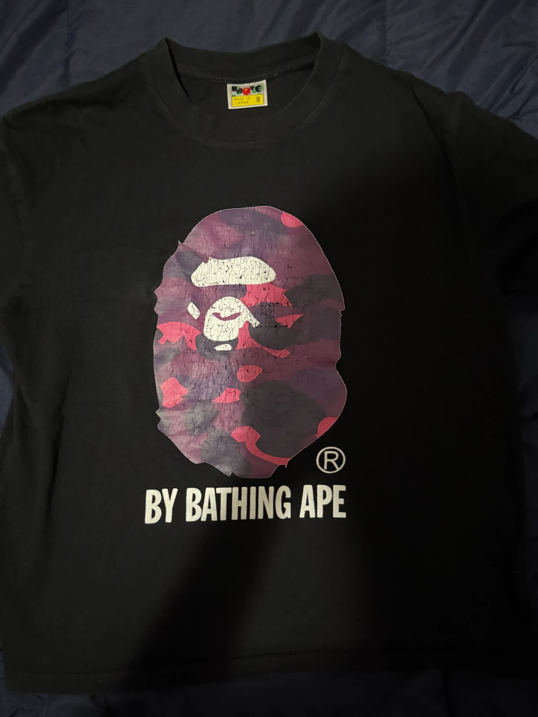 Bathing Ape Camo Shark T-Shirt