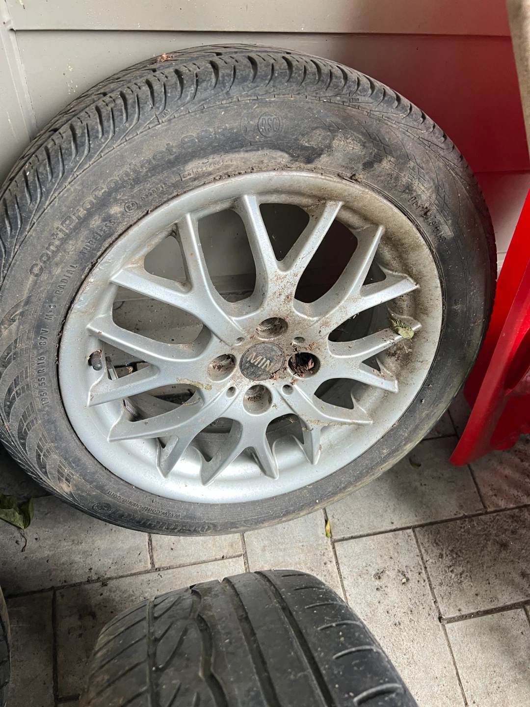 Set of 4 Motomaster Tires with Alloy Rims