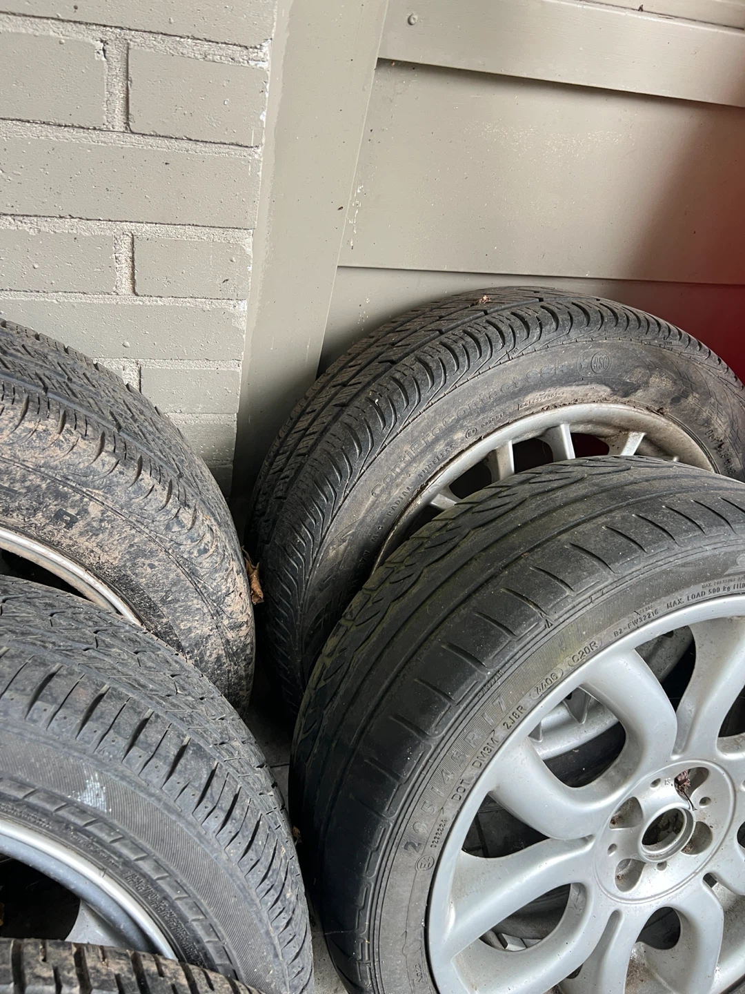 Set of 4 Motomaster Tires with Alloy Rims - photo 5