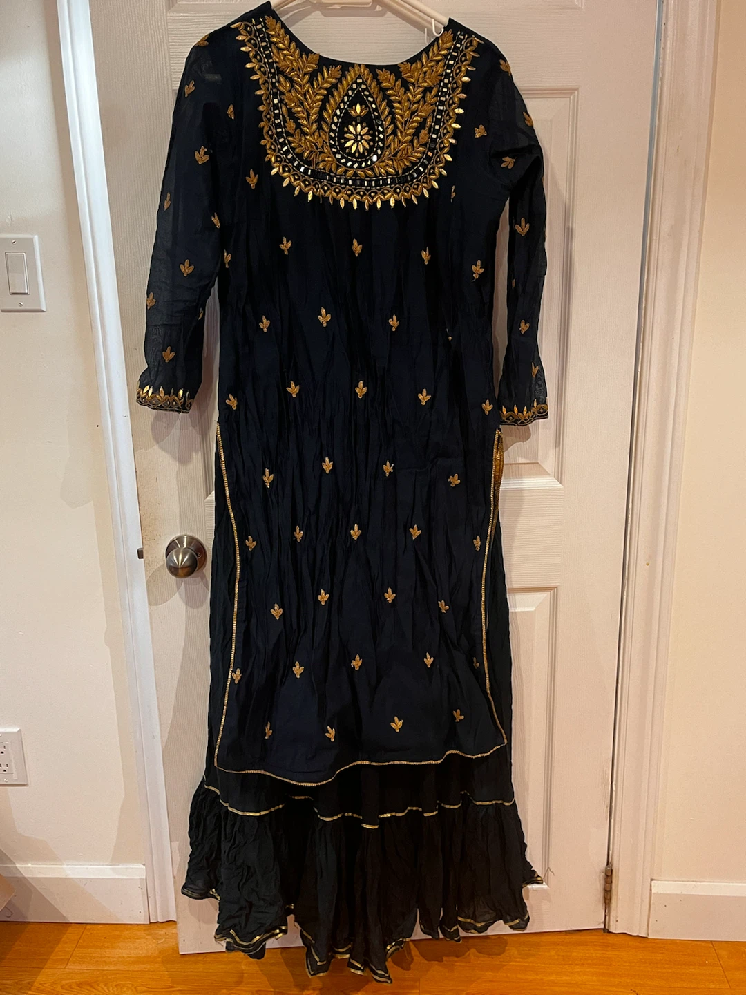 Deep Navy Blue Mix & Match Ethnic Set - photo 2