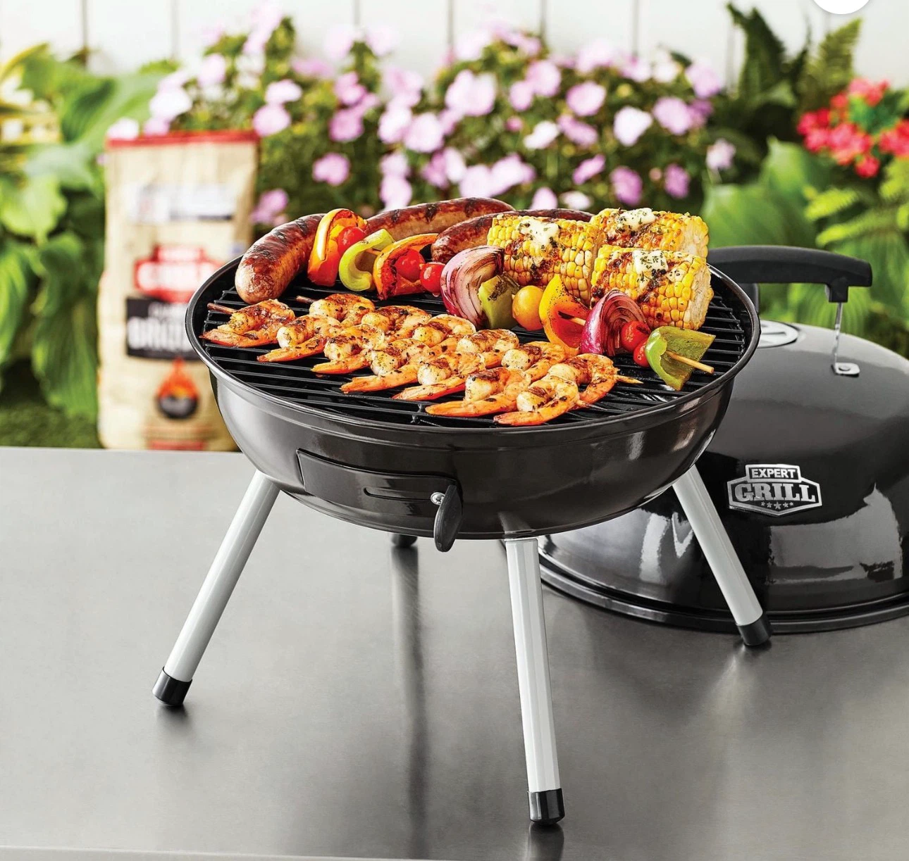 Brandnew 14.5” Portable Dome Charcoal Grill