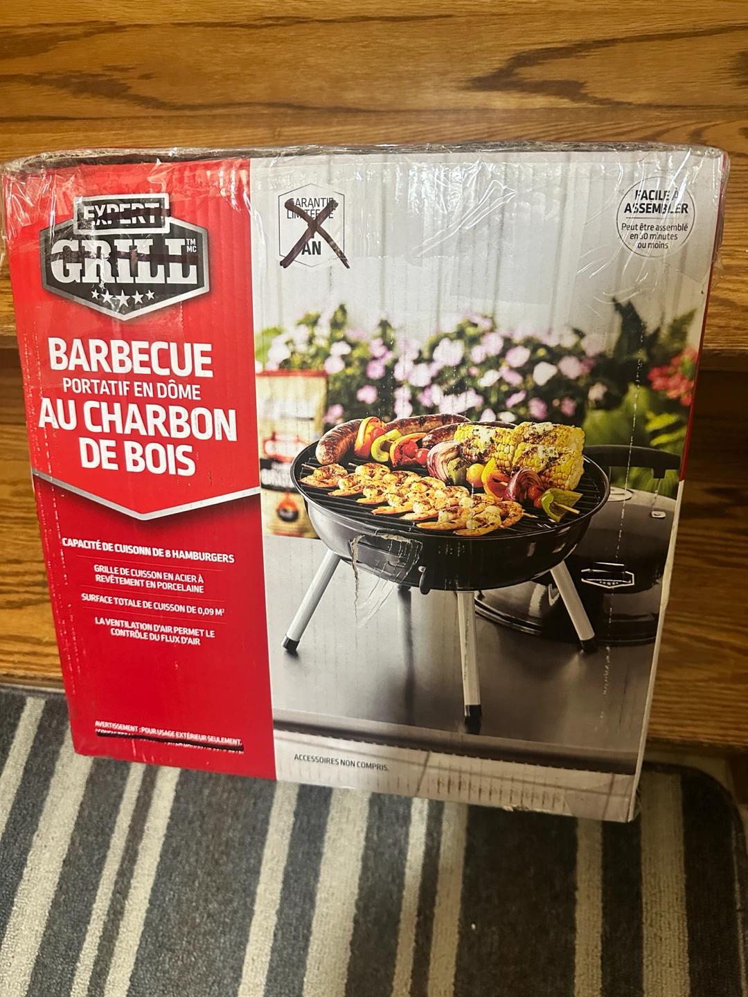 Brandnew 14.5” Portable Dome Charcoal Grill - photo 2