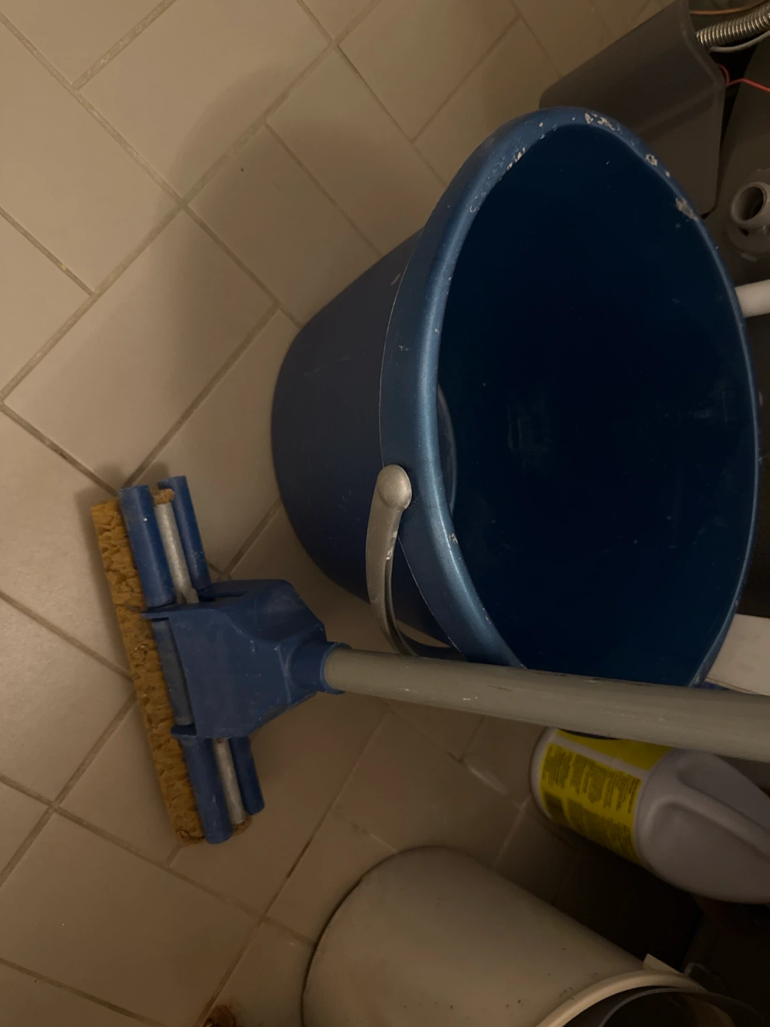 Blue squeegee  Mop and Bucket Set