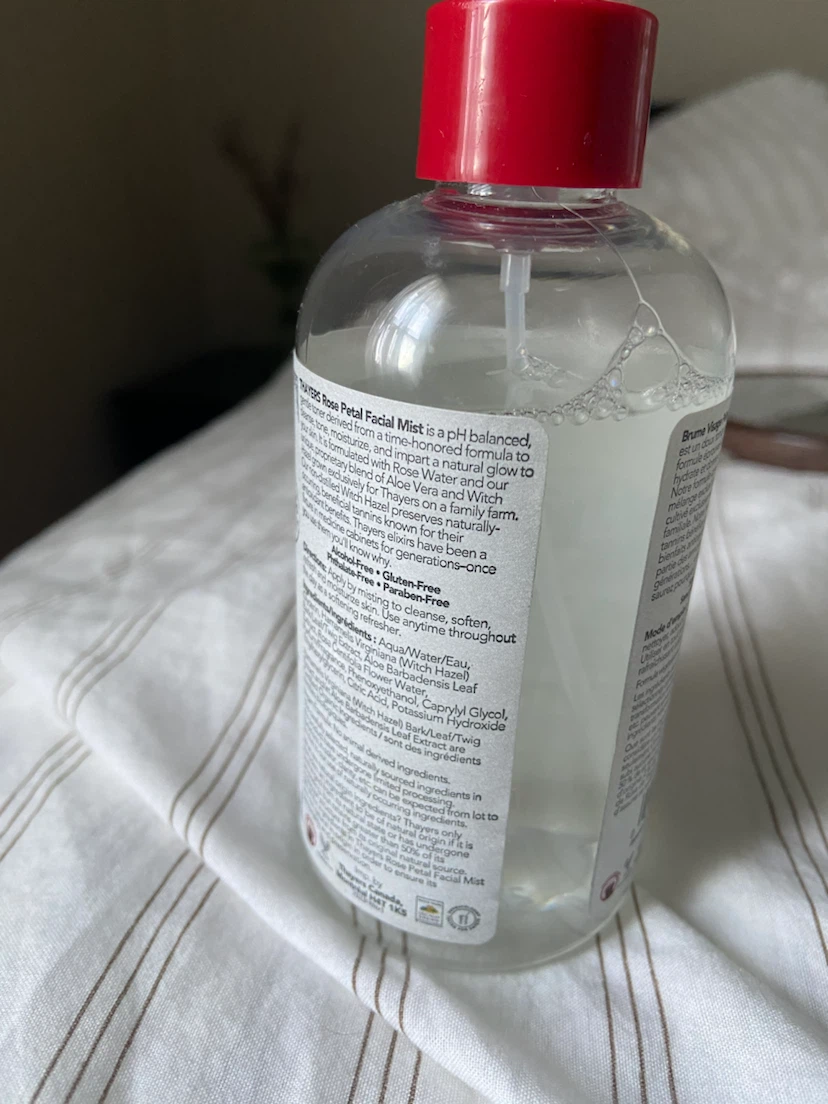 Thayers Rose Petal Witch Hazel Facial Mist 237ml - photo 2