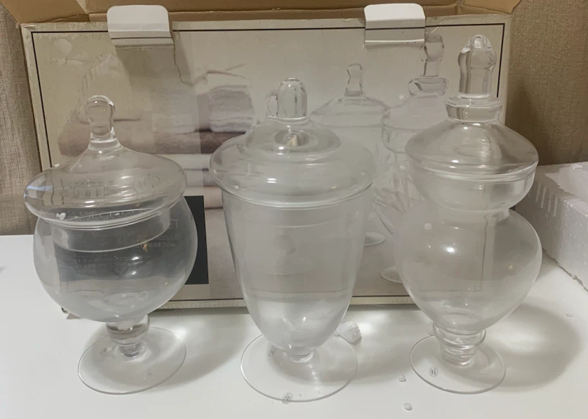 Glass Jars Set (Apothecary) - photo 3