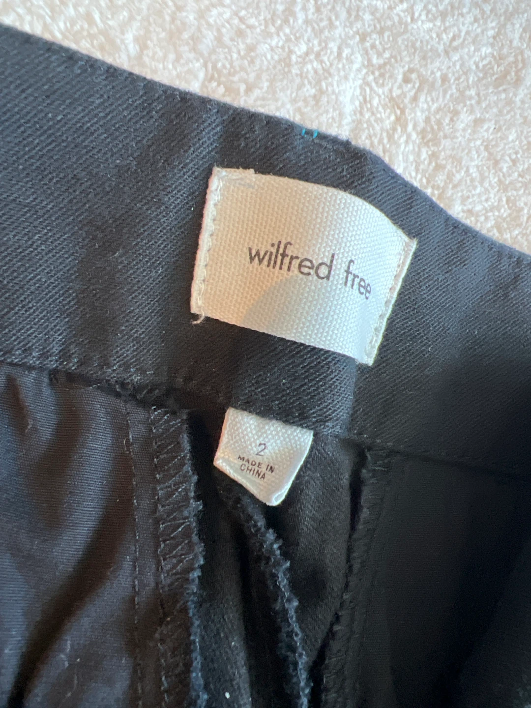 Wilfred Free Black Pants Size 2 - photo 2