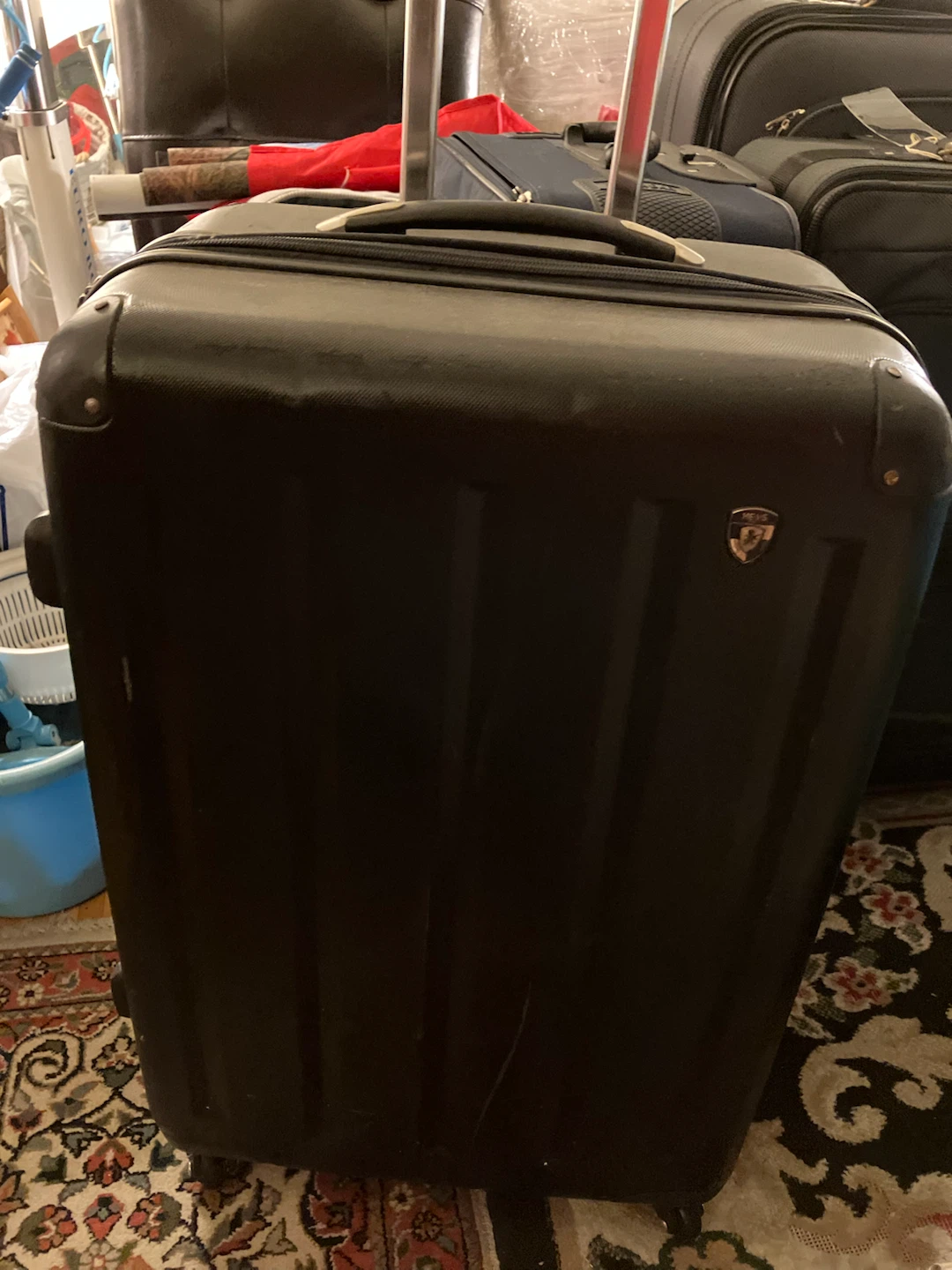 Pulse Life Black Hardside Luggage-26”x19”x11.5”