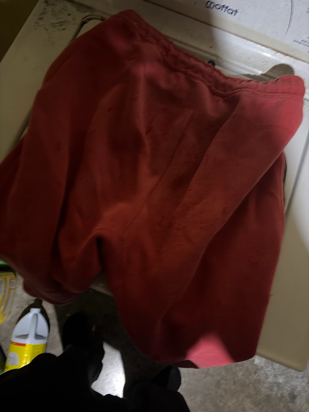 Nike Red Sweatpants - photo 2