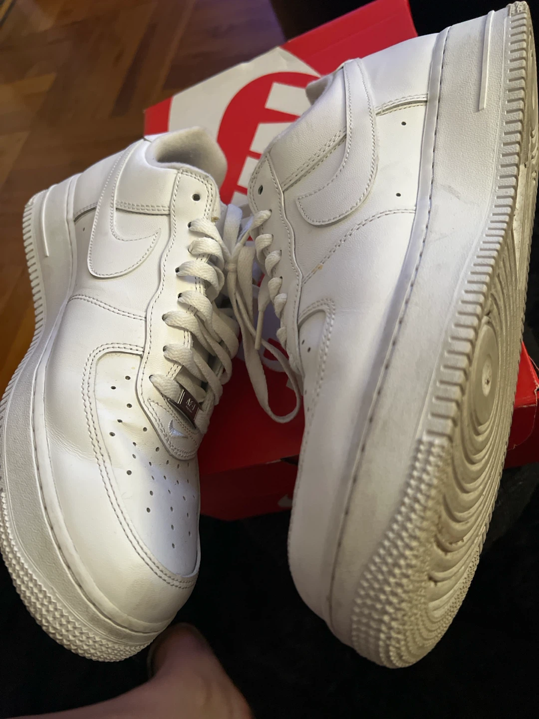 Nike Air Force 1 Low Supreme White - photo 4