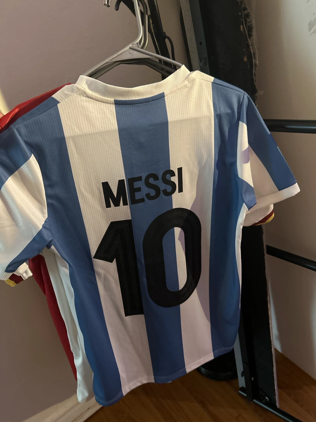 Adidas Argentina Messi #10 Soccer Jersey