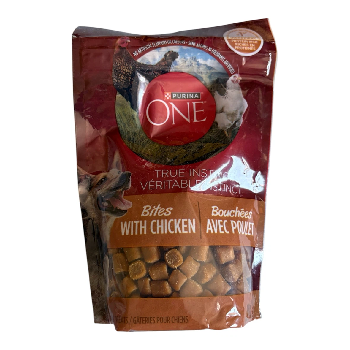 Purina ONE True Instinct Bites with Chicken Dog Treats