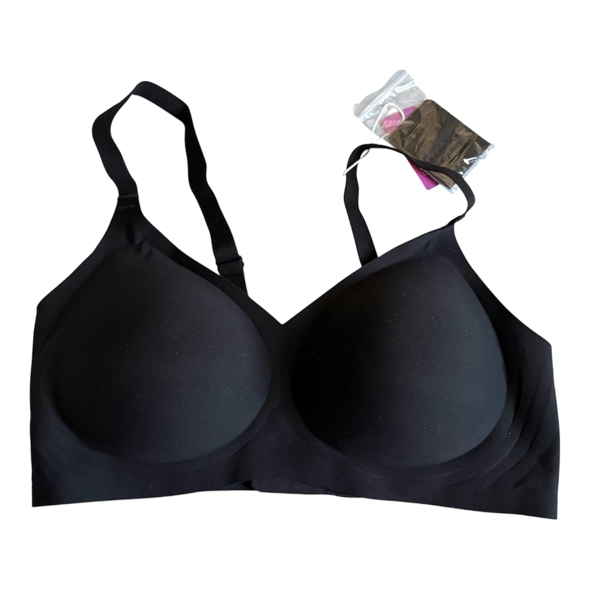 Black Wireless Bra