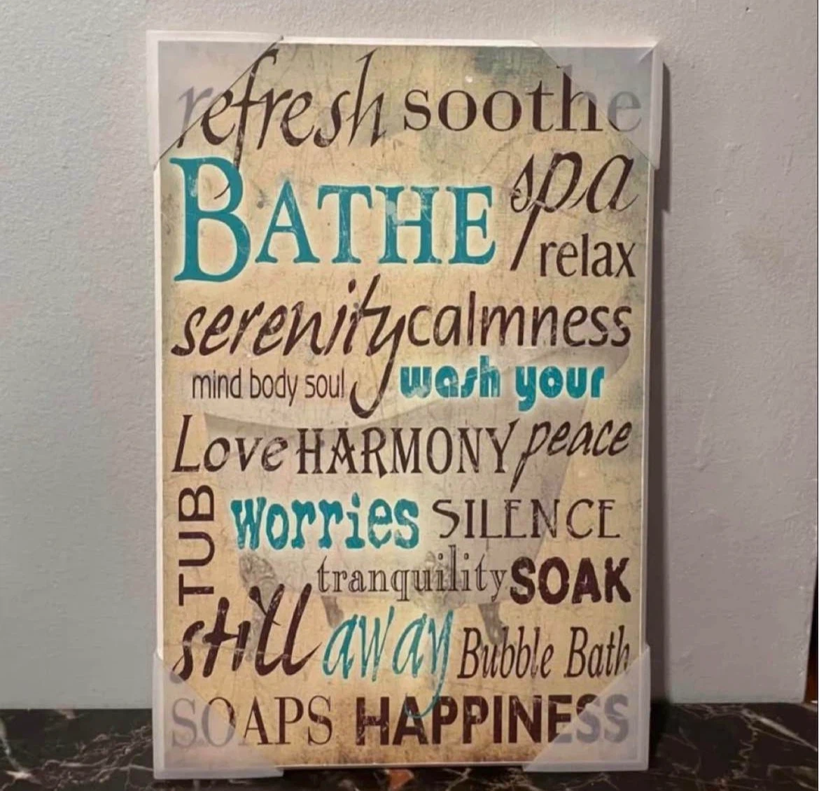 Accent Decor Wall Art $10