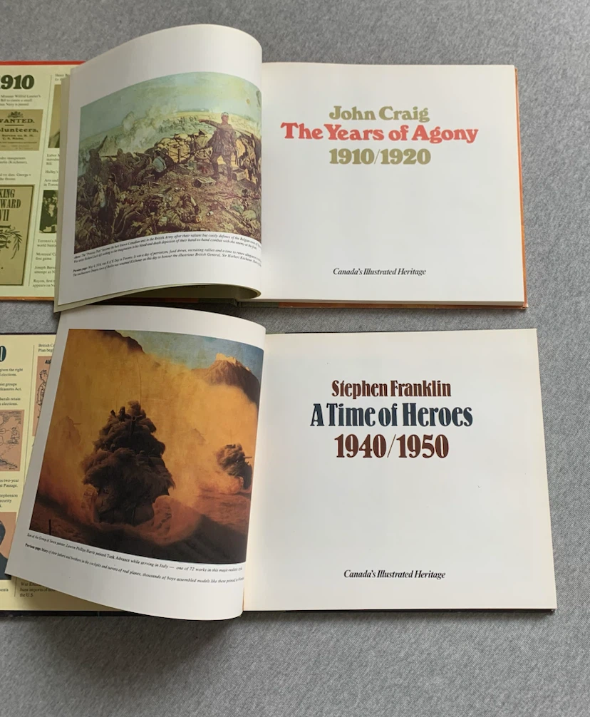 2 Canada's Illustrated Heritage Books - photo 3