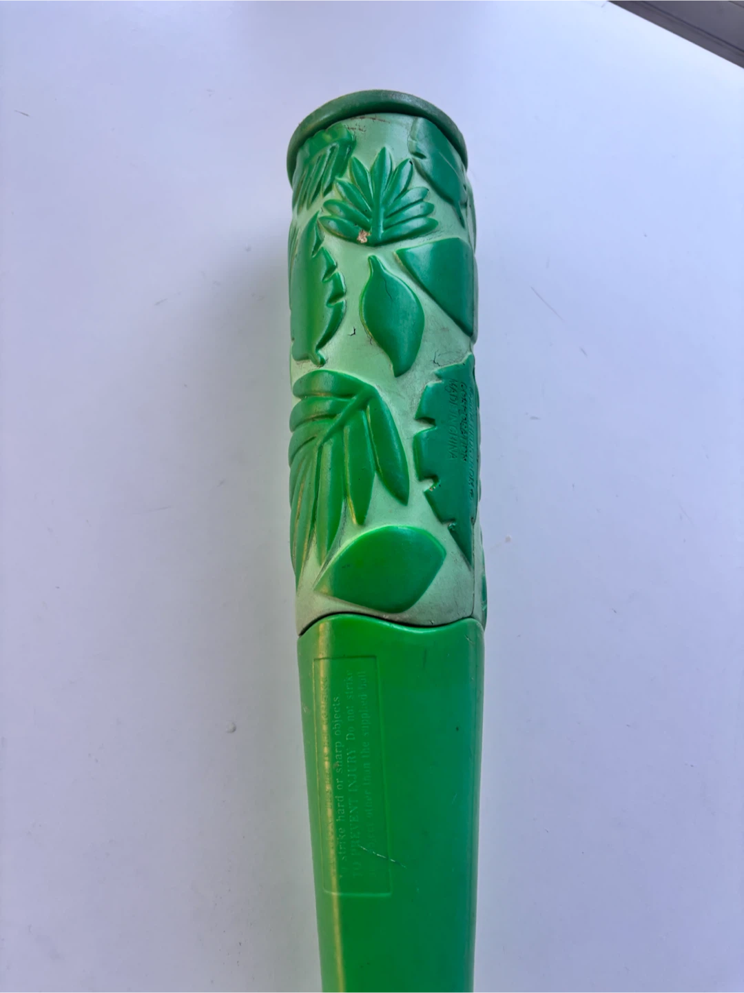 Green Plastic Baseball Bat 23” - photo 2