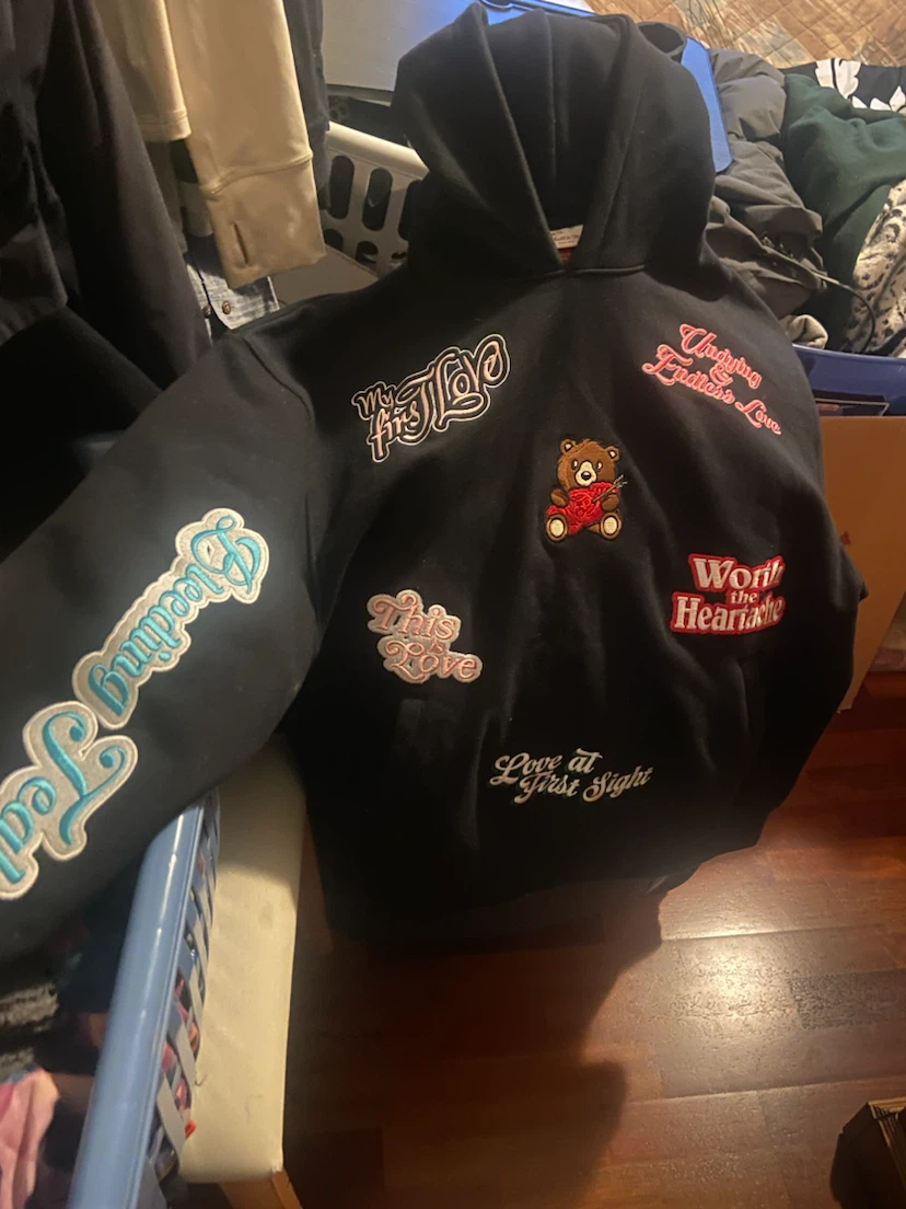 Mitchell & Ness - Grizzlies Black Hoodie with Patches - photo 5