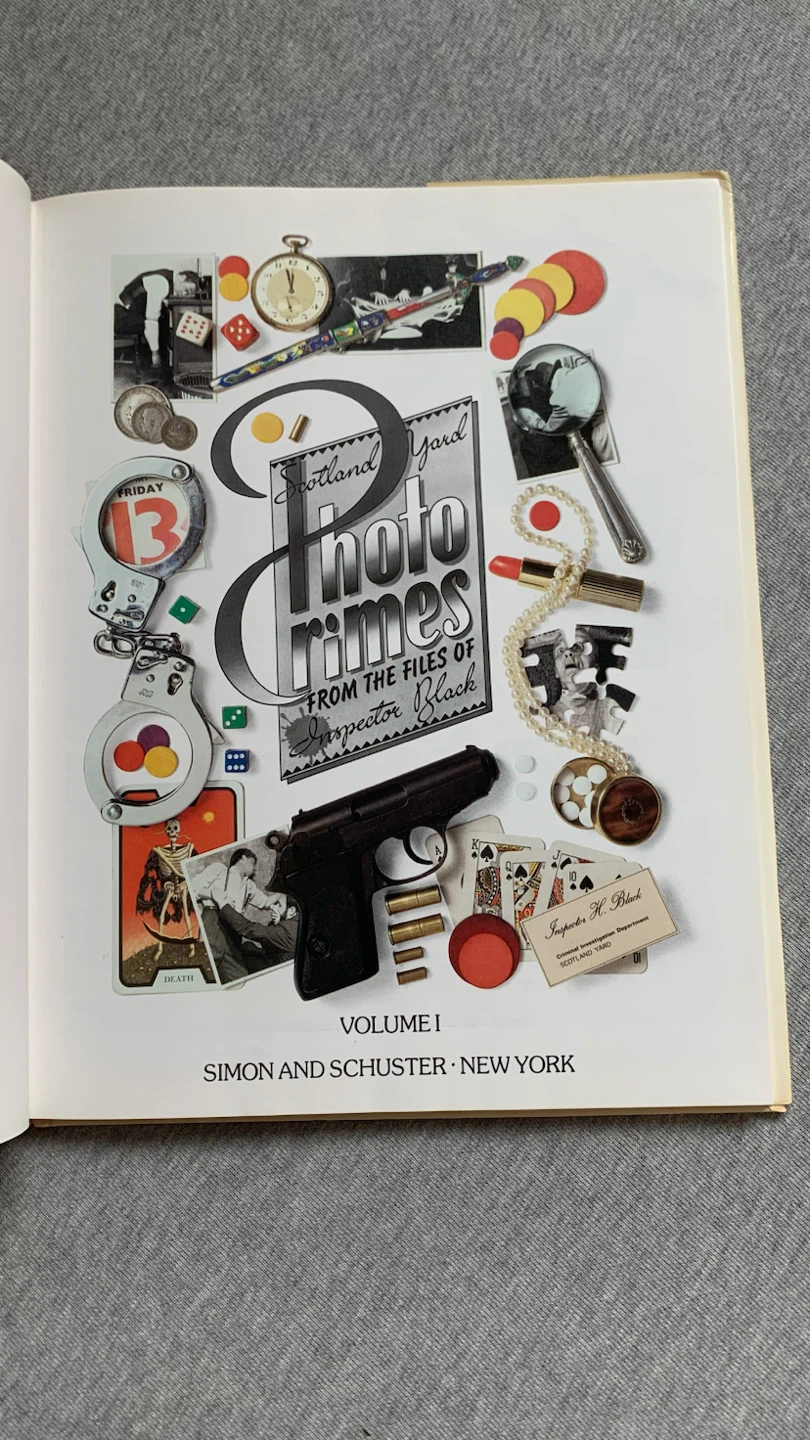 Photo Crimes Solve-Them-Yourself Book Volume 1 - photo 3