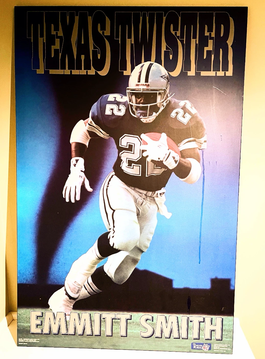 Emmitt Smith "Texas Twister" Poster