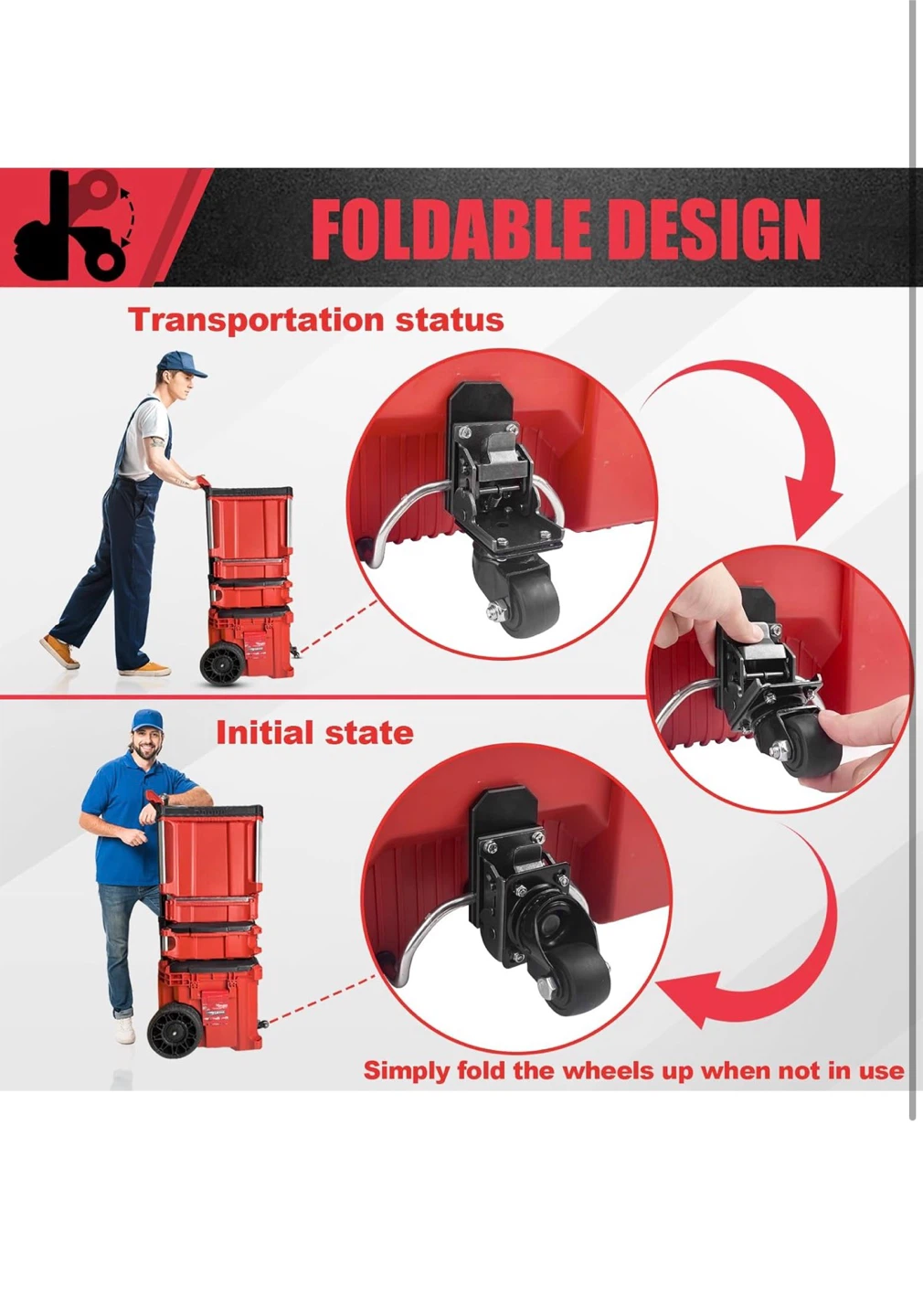 Rolling Toolbox Caster Wheel - photo 3