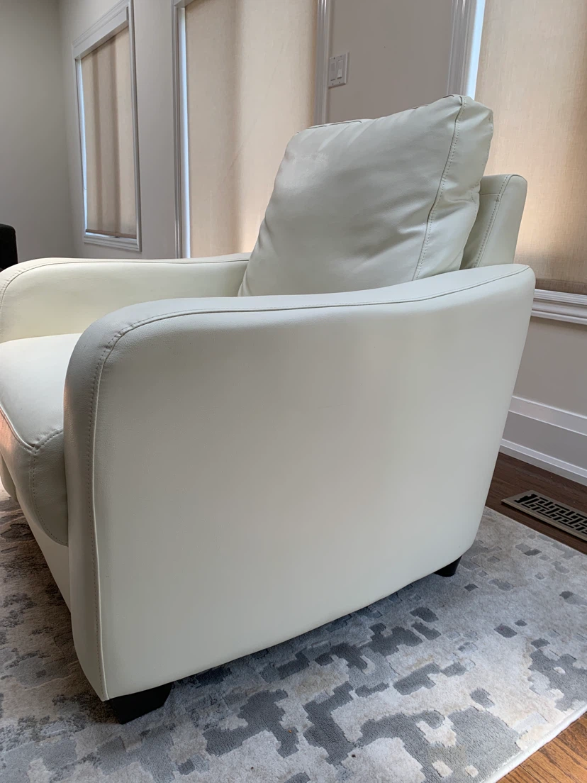 Cream Accent Chair (amazing for reading or lounging) - photo 3