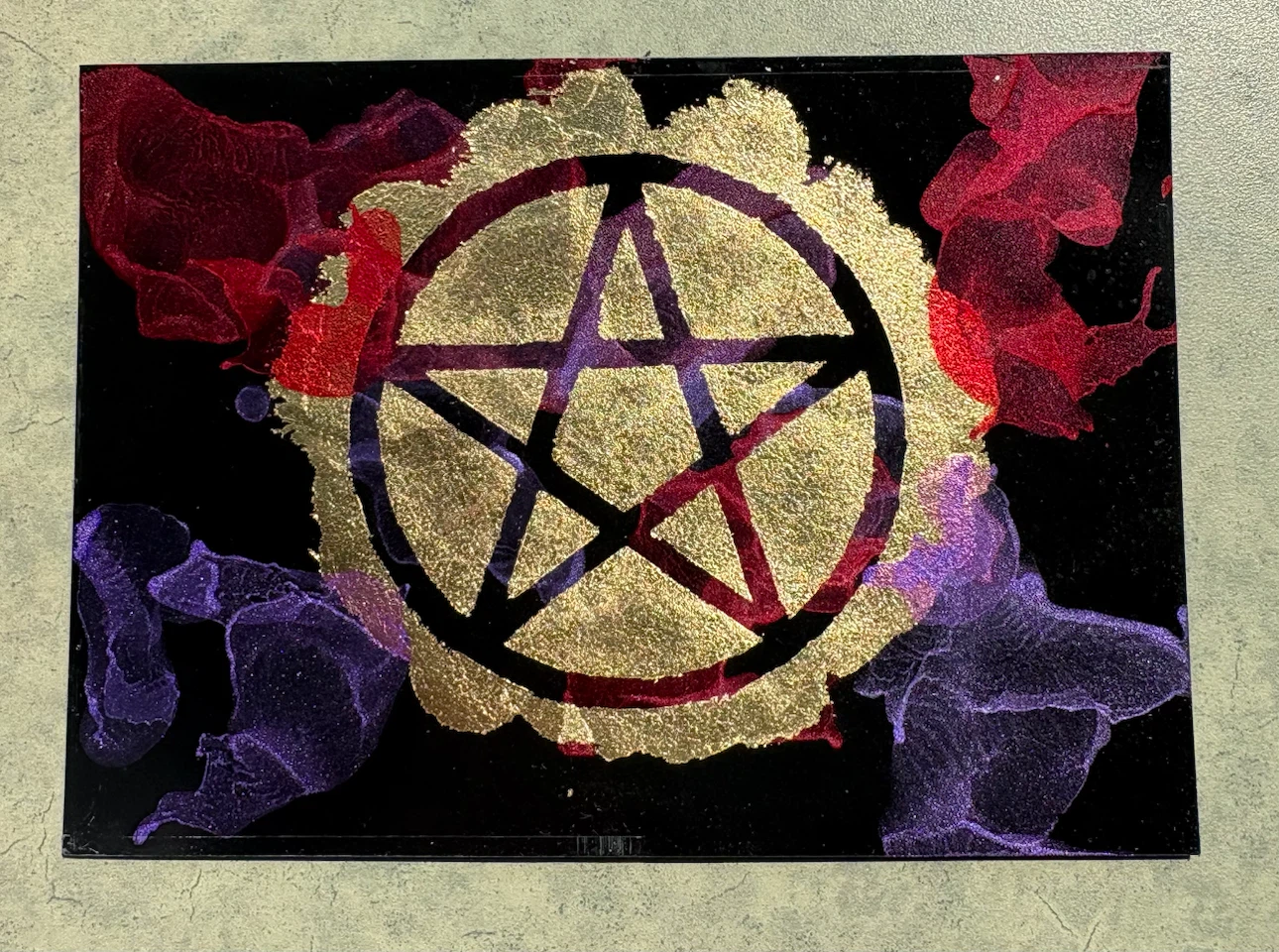 Pentagram Art Print