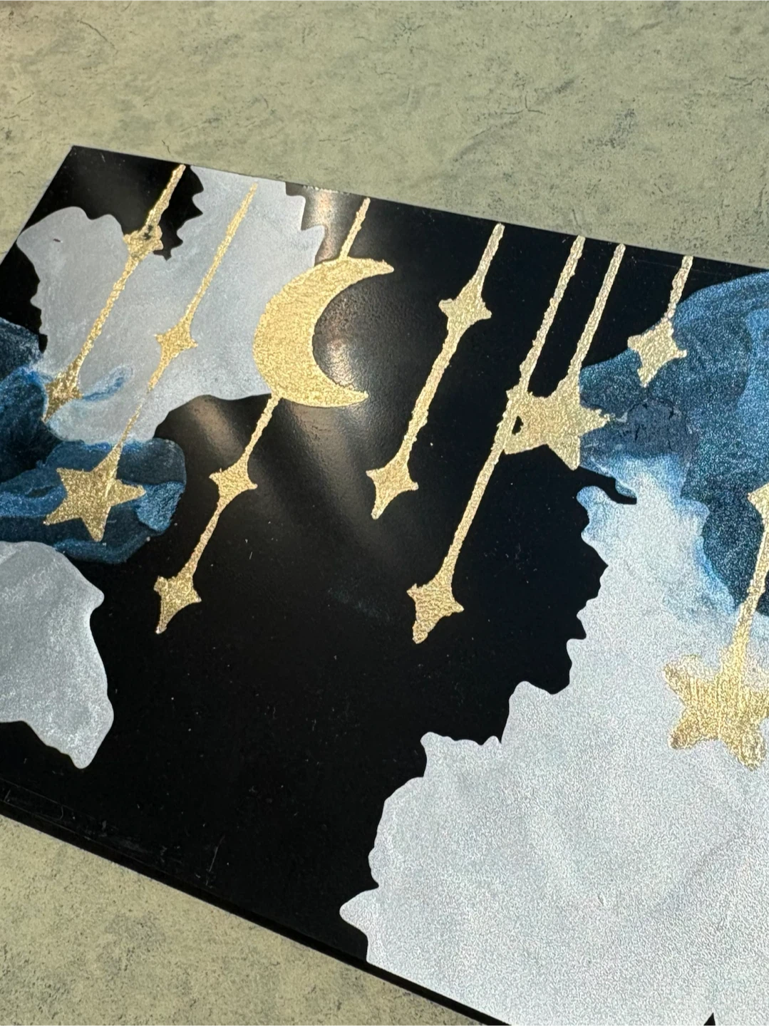 Decorative Wall Art - Moon and Stars Design - photo 2