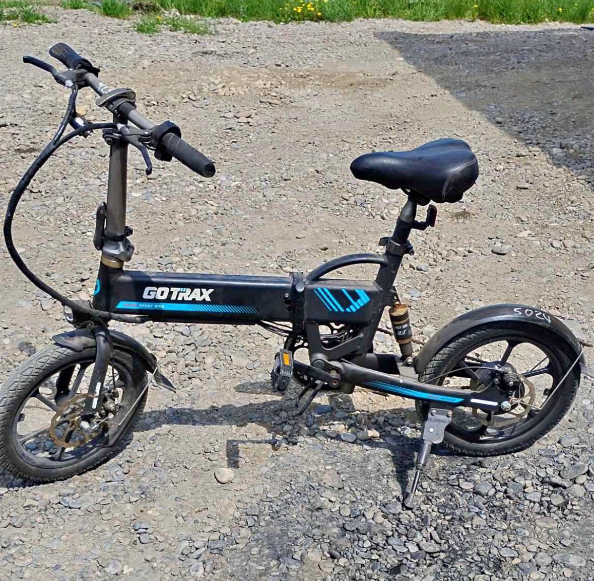 GOTRAX Folding Electric Bike with Free Tv Offer .