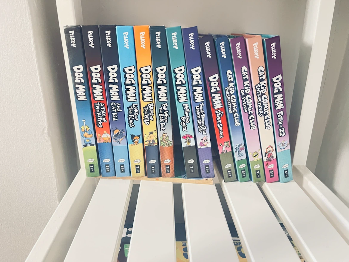 Dog Man and Cat Kid Comic Club Book Set