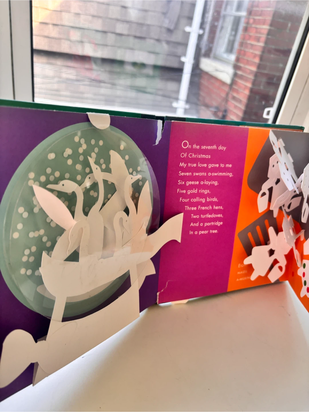 The 12 Days of Christmas Pop-Up Book by Robert Sabuda - photo 5