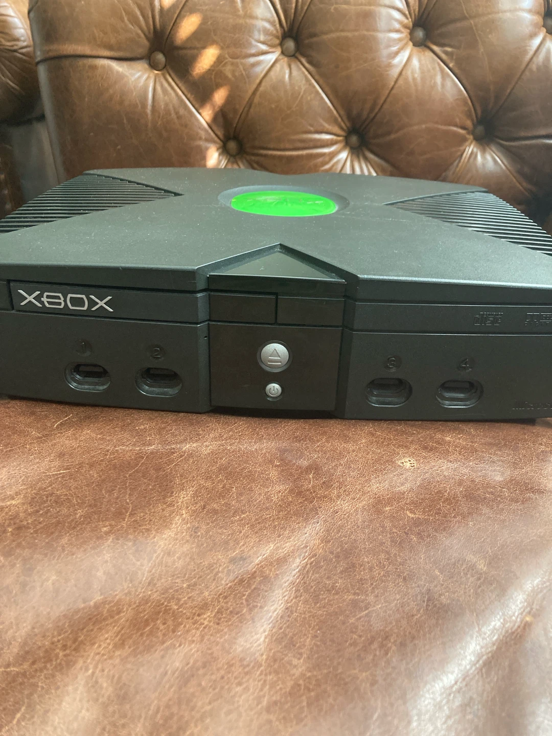 Original Xbox Console with Controller and Cables - photo 2