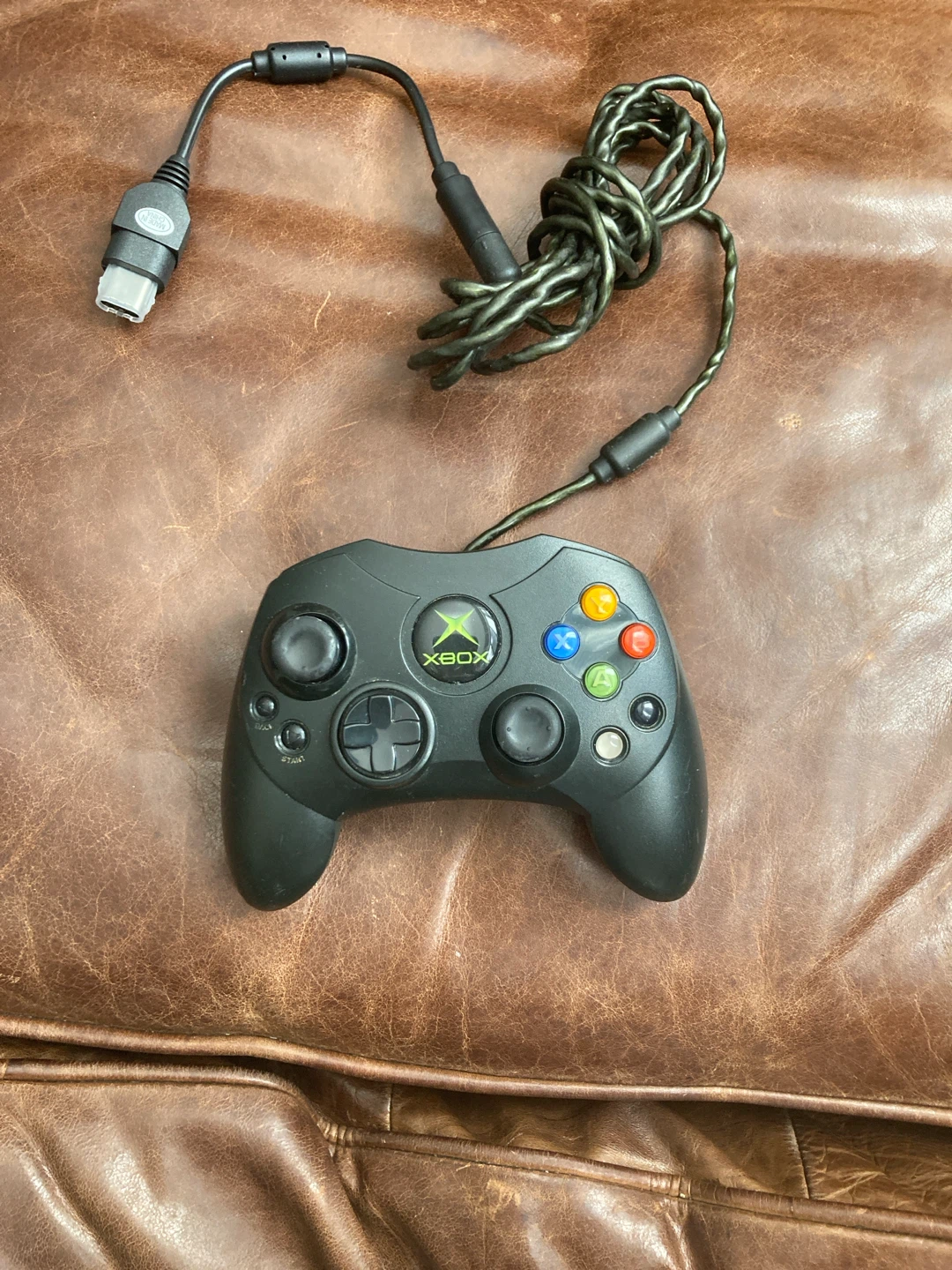 Original Xbox Console with Controller and Cables - photo 4