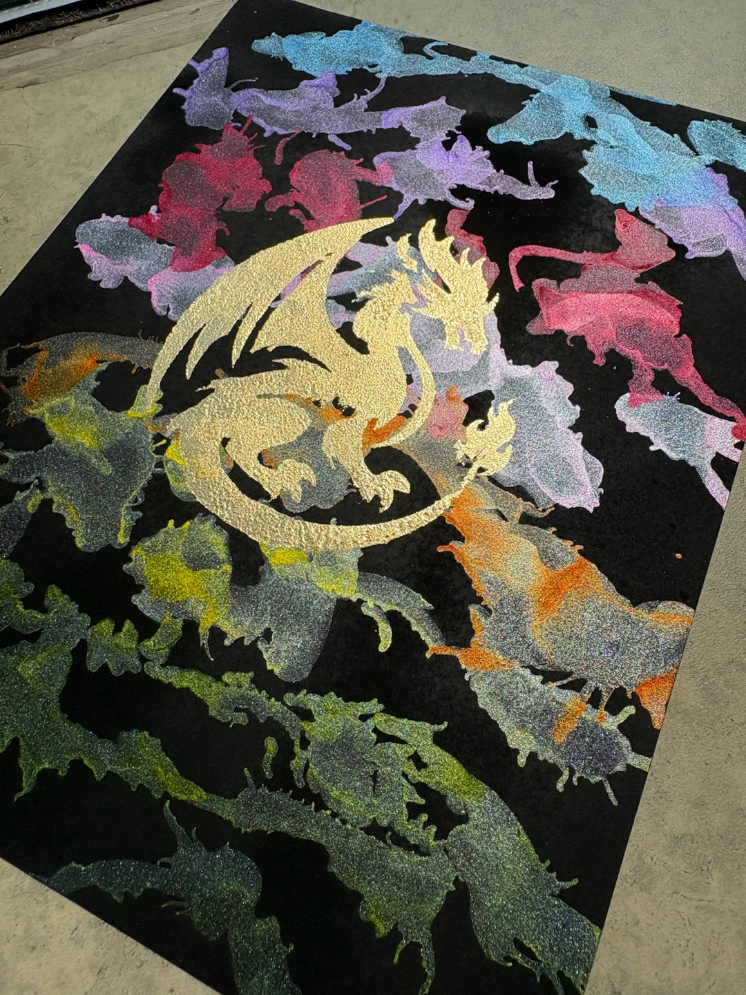 Dragon Art Print - photo 2