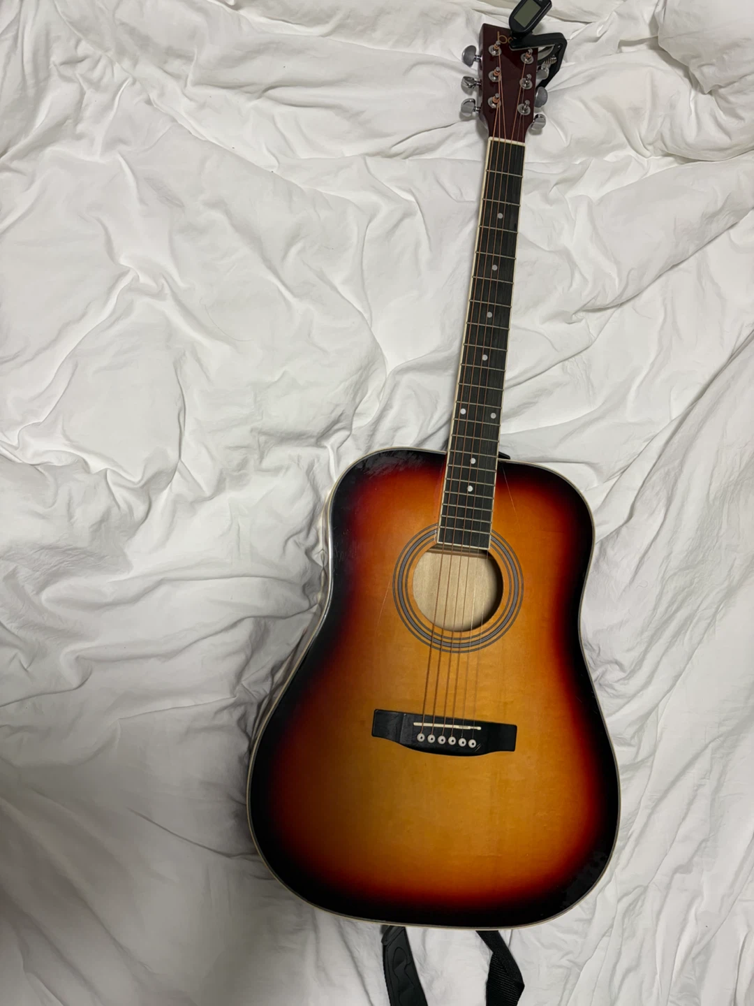 BCP Acoustic Guitar with Sunburst Finish