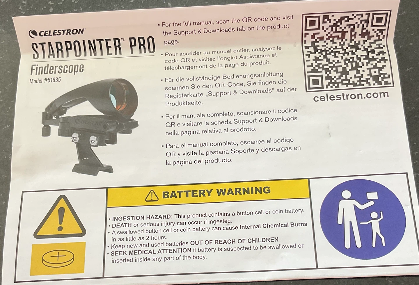 Brand New Celestron Starpointer Pro Finderscope - photo 3