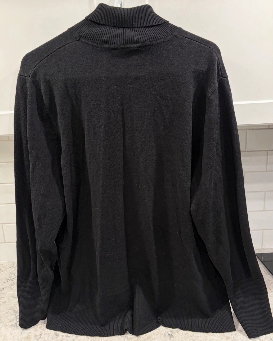 Women’s Black Turtleneck Sweater (Contempo by Penningtons) - photo 2