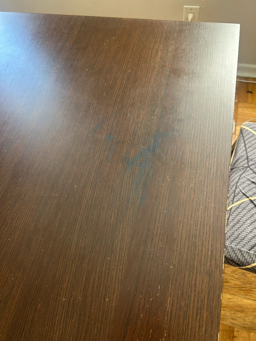 Dark Brown Extendable Dining Table - photo 5