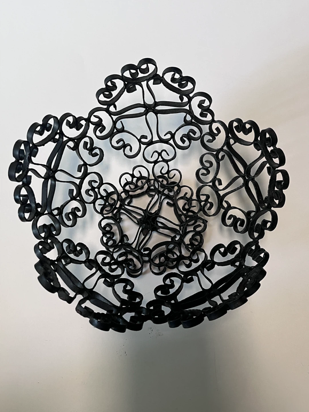 Decorative Metal Fruit Bowl - photo 2