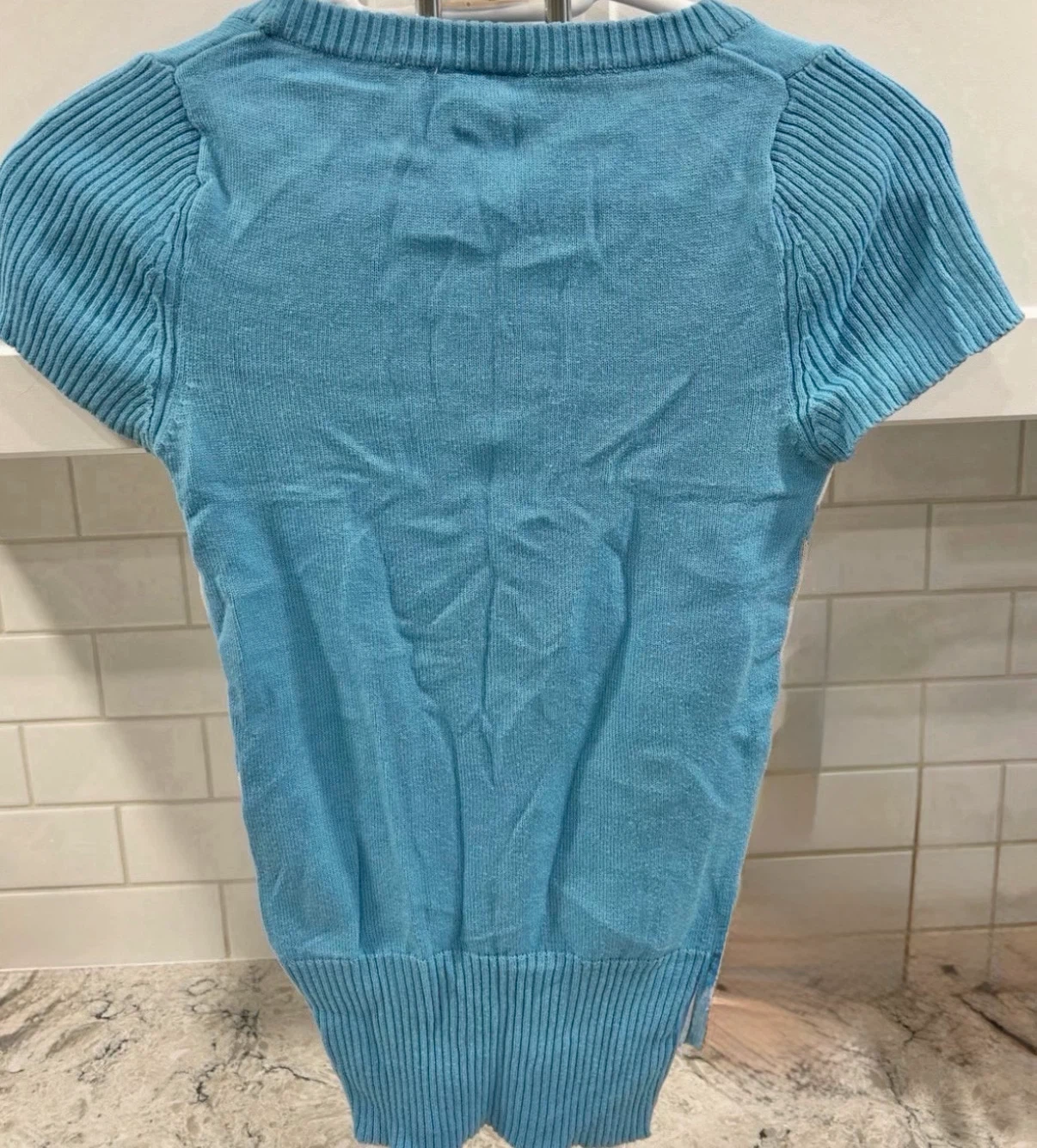 Women’s Suzy Shier Argyle Sweater (Size XS) - photo 2