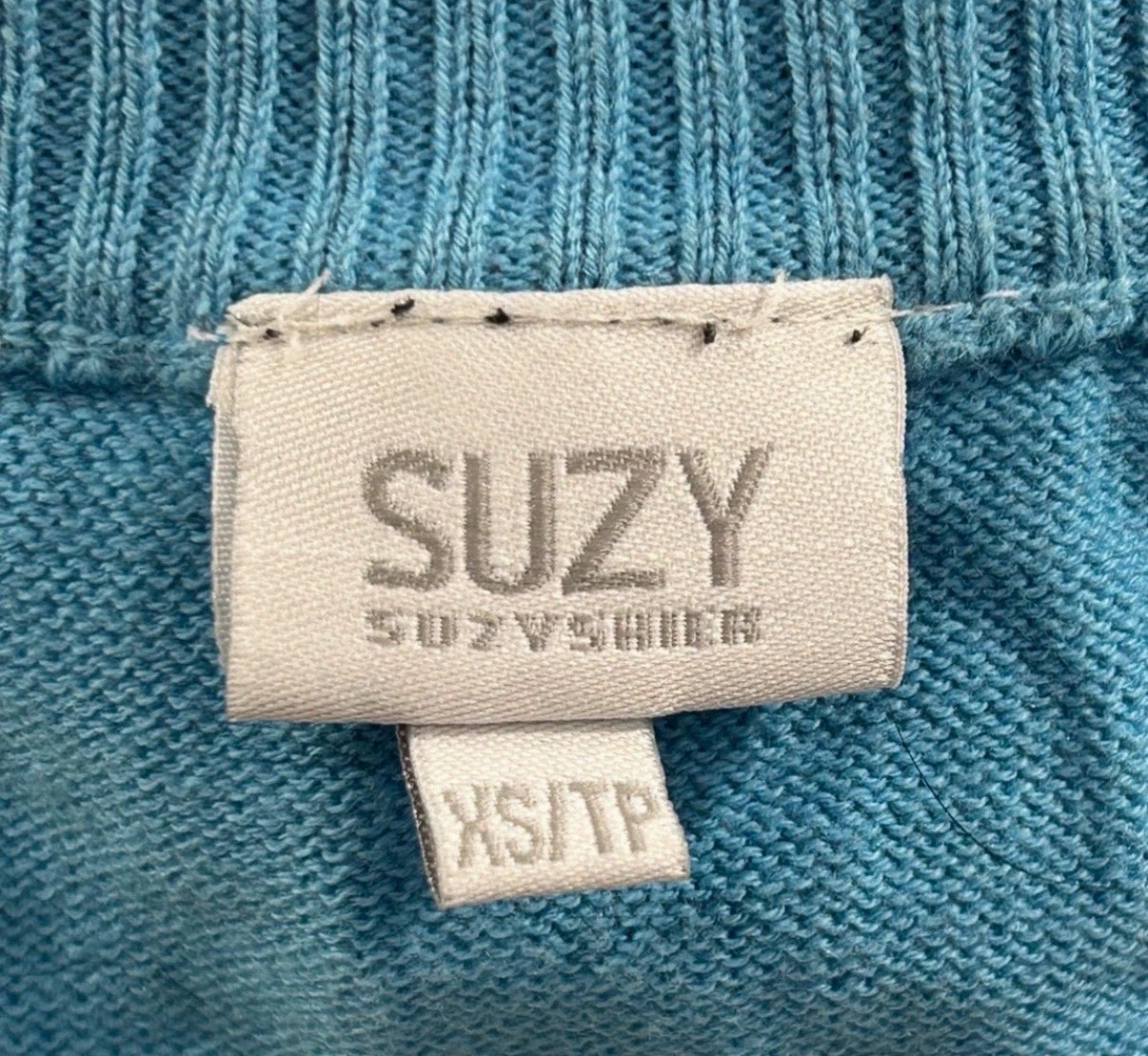 Women’s Suzy Shier Argyle Sweater (Size XS) - photo 3