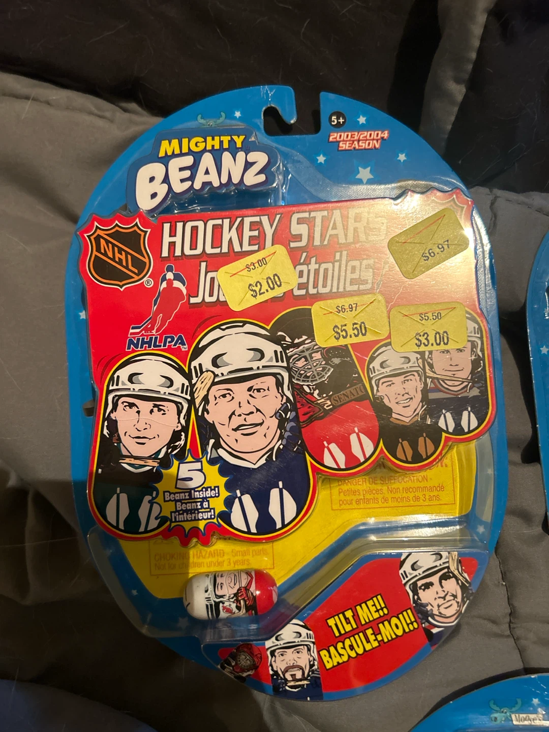 VINTAGE Mighty Beanz NHL Hockey Stars 2003/2004 Season BNIB - photo 2