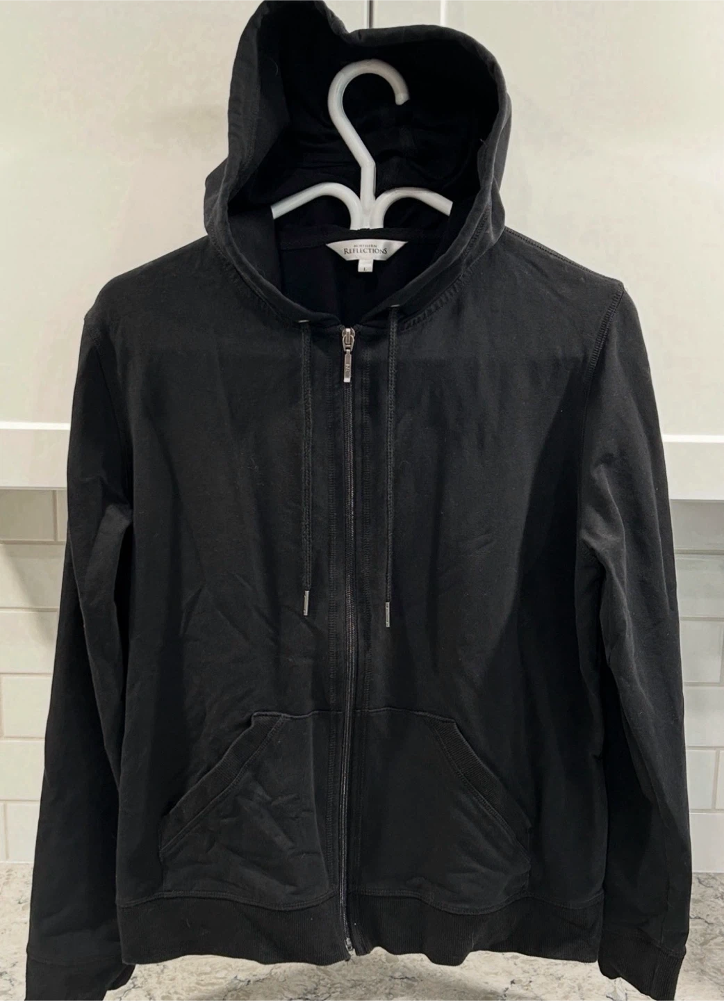 Women’s Northern Reflections Black Zip Up Hoodie ($10 each) - photo 2
