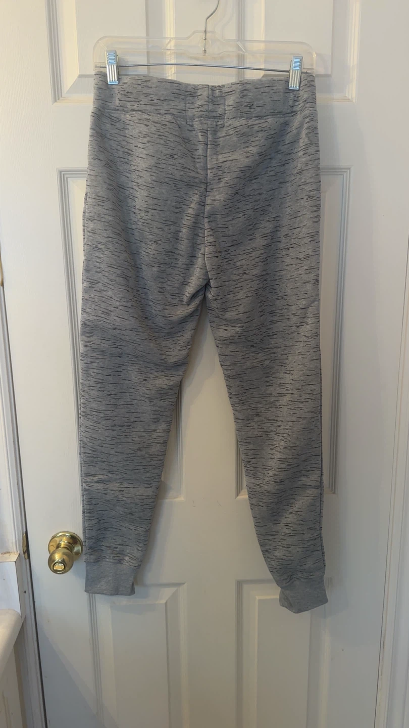 Grey Heathered Jogger Pants - photo 2