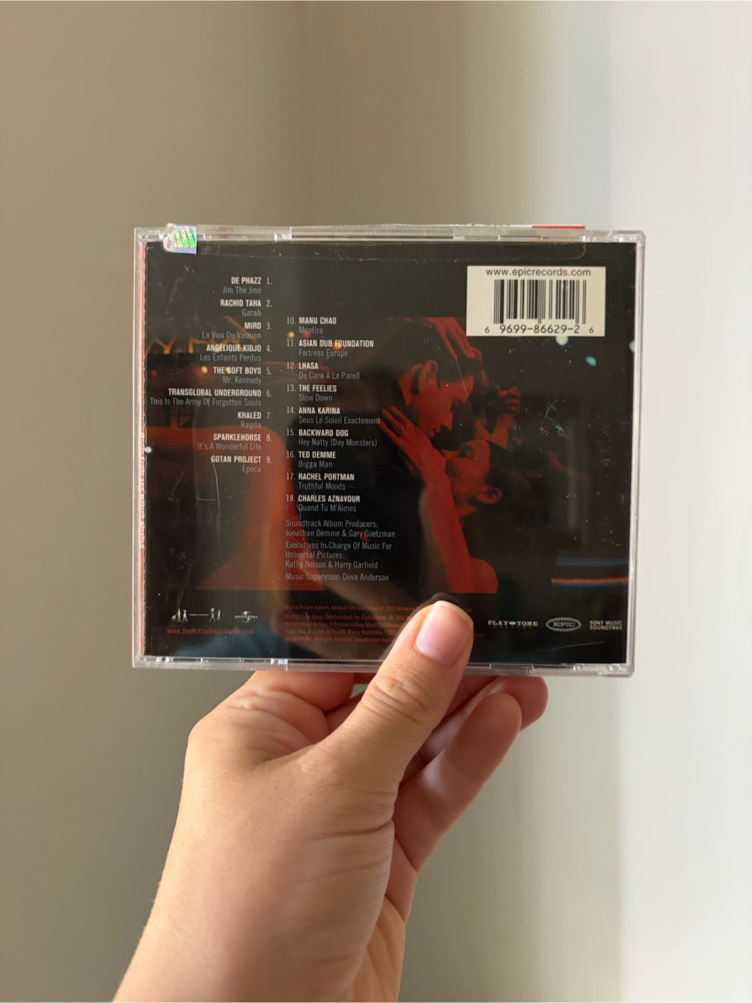 The Truth About Charlie Music From The Motion Picture CD - photo 2