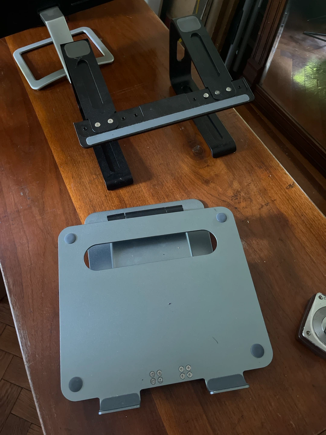 Adjustable Laptop Stand and regular laptop stand