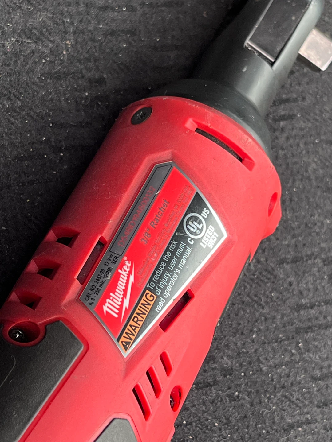 Milwaukee M12 rachet 3/8 - photo 3