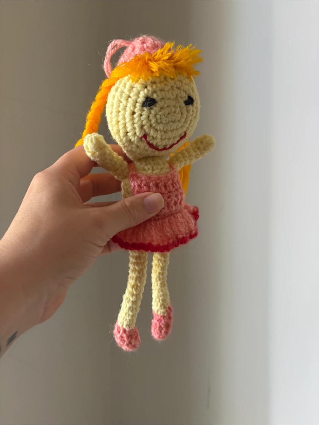 Handmade Crocheted Doll